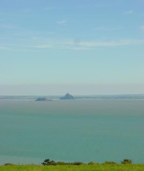 Maison Vue Sur Le Mont Saint Michel Et Sa Baie Champeaux Ngoại thất bức ảnh